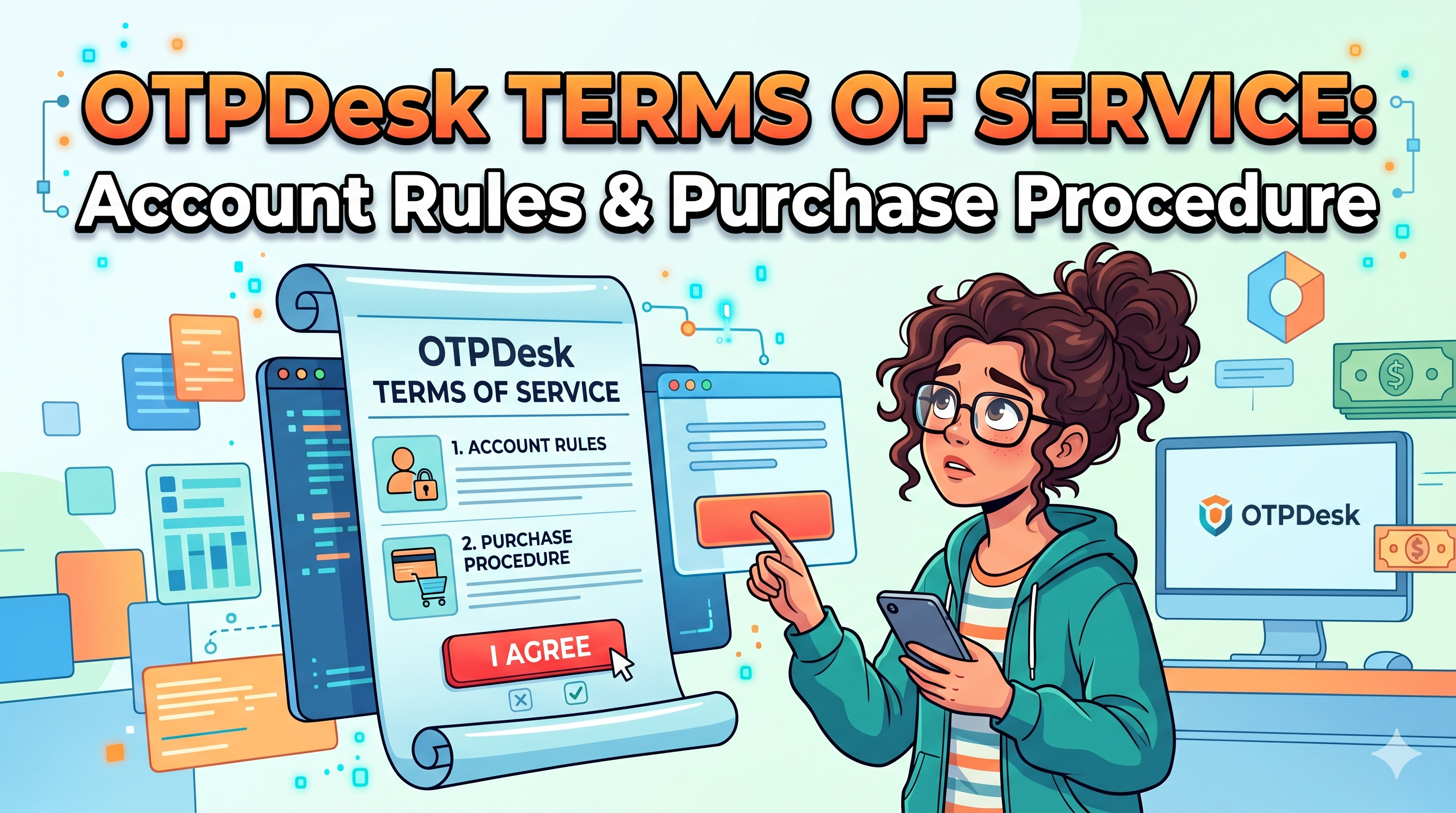 OTPDesk Terms of Service: Account Rules & Purchase Procedure