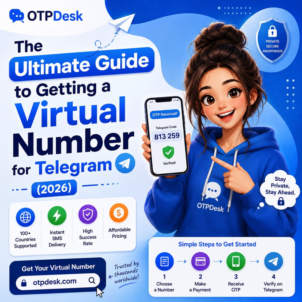 The Ultimate Guide to Getting a Virtual Number for Telegram (2026)